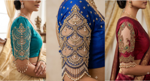 Unique Blouse Sleeves Design 2026