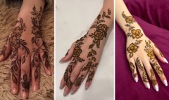 Rose Mehndi Design 2026