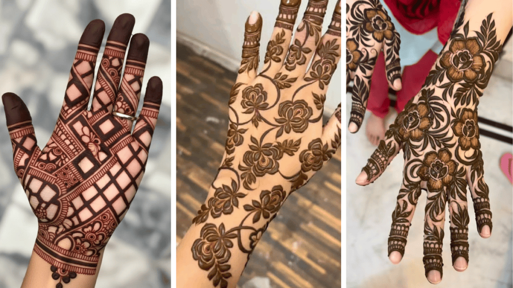 Floral Mehandi Creative Art