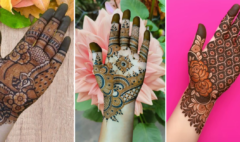 Engagement Stylish Mehndi Design
