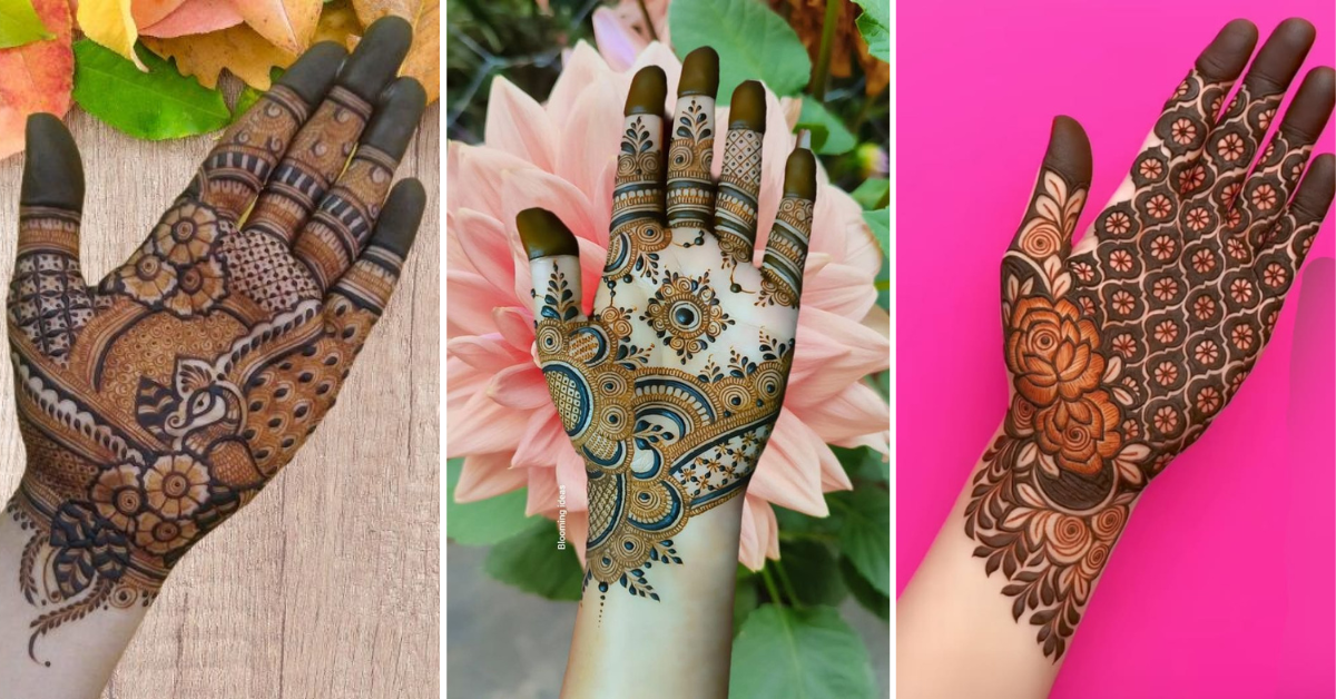 Engagement Stylish Mehndi Design