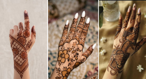 Classic Bridal Mehndi Pattern