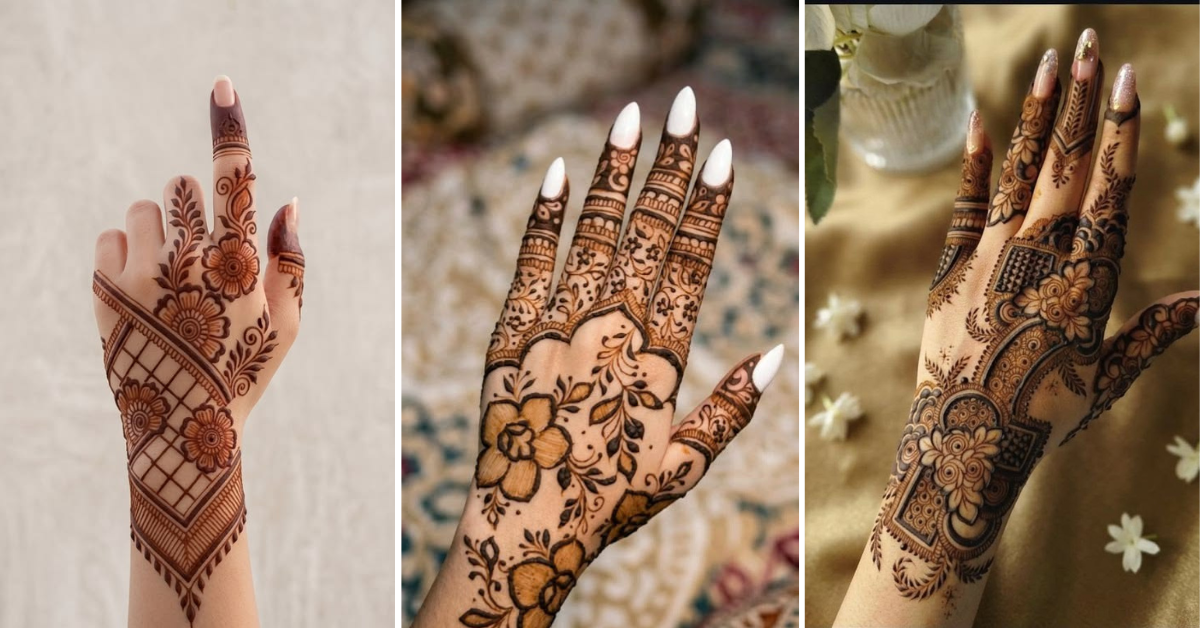 Classic Bridal Mehndi Pattern