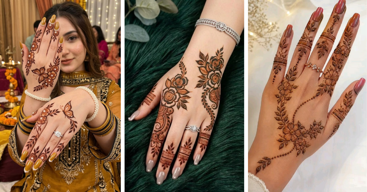 Designer Mehndi Patterns 2026