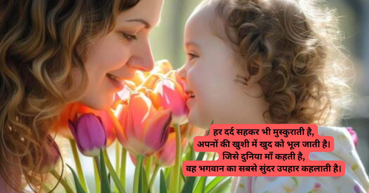Happy Mother's Day Shayari 2026 | माँ के लिए 10 दिल छू लेने वाली शायरी