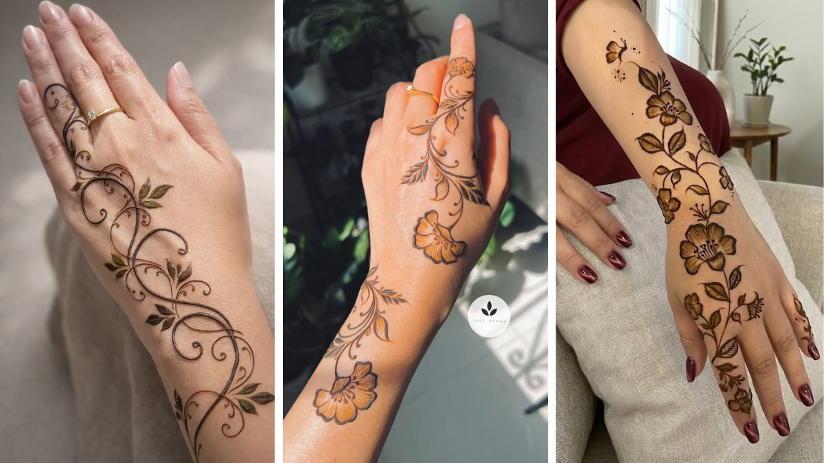 Floral Mehndi Design Trends