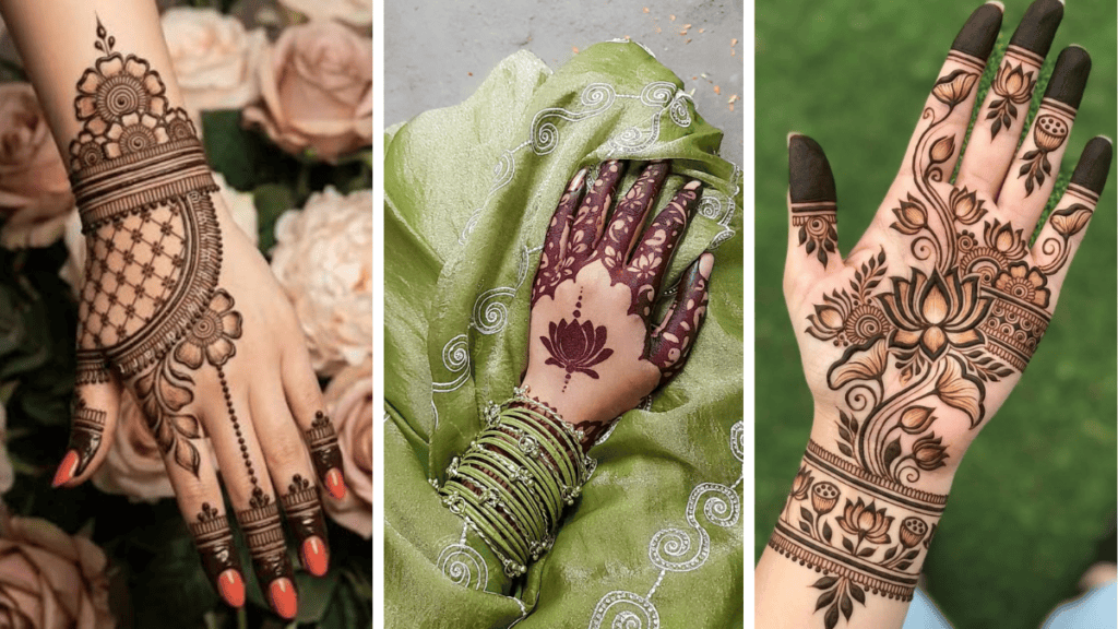 Floral Mehandi Creative Art