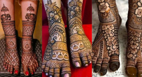 पैर की मेहंदी डिजाइन – लेटेस्ट और खूबसूरत फुट मेहंदी डिजाइन