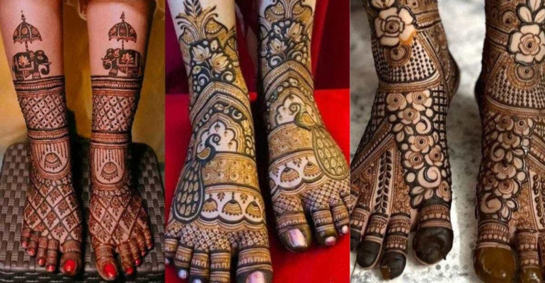 पैर की मेहंदी डिजाइन – लेटेस्ट और खूबसूरत फुट मेहंदी डिजाइन