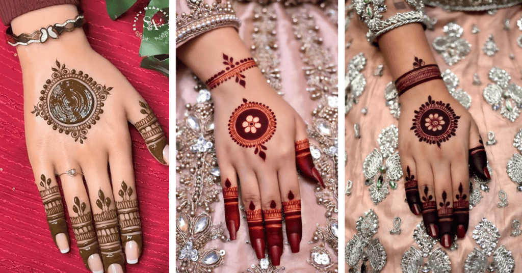 Round Mehndi Design Photos 2026: