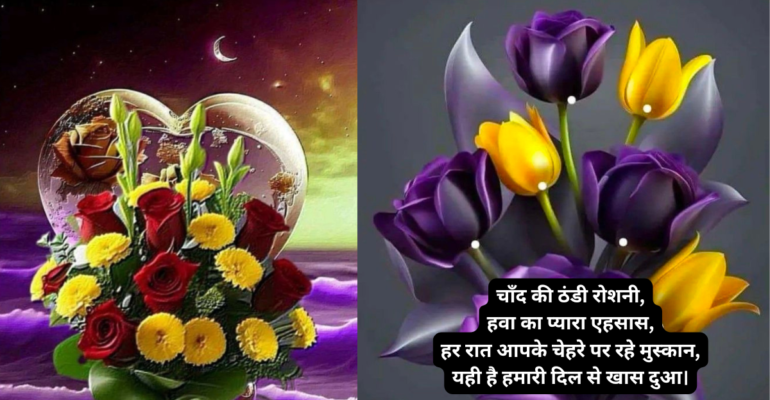 Beautiful Good Night Shayari | दिल को छू लेने वाली गुड नाइट शायरी