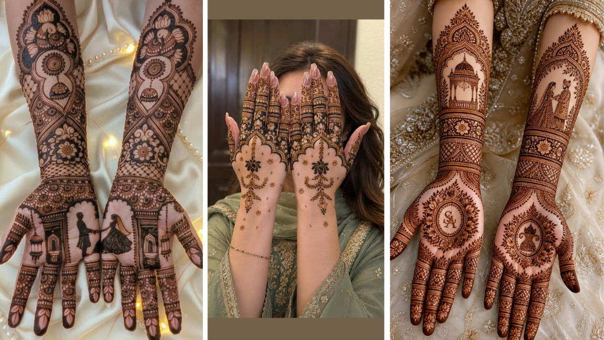 Modern Stylish Mehndi Designs: लड़कियों के लिए बेहद स्टाइलिश और मॉडर्न मेहंदी डिज़ाइन
