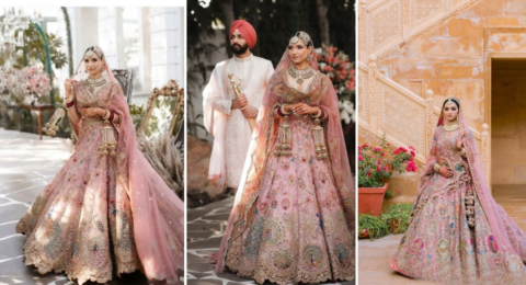Punjabi Lehenga Designs 2026 – Traditional Phulkari Lehenga
