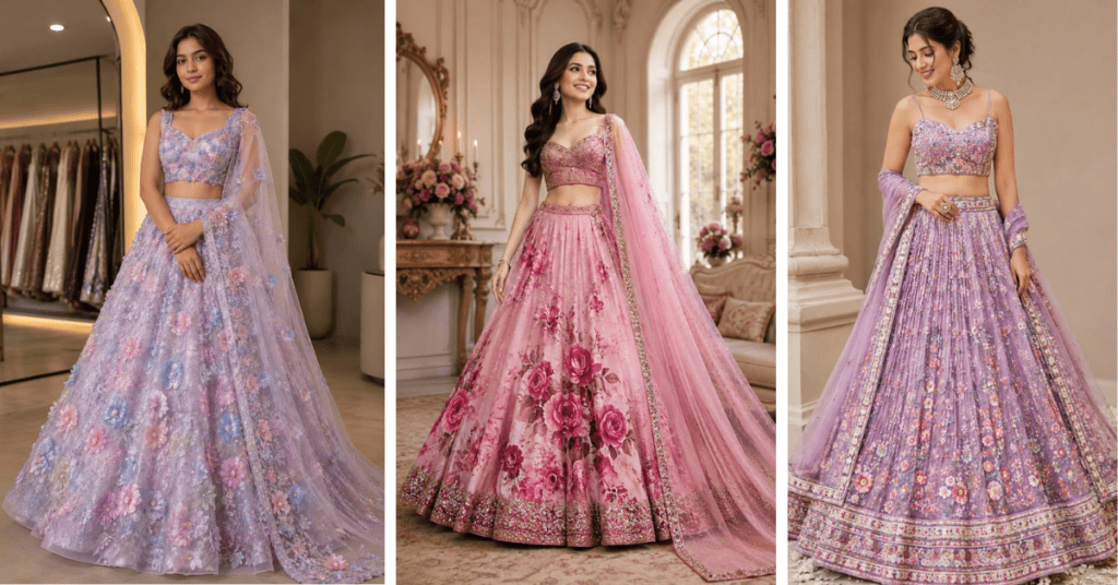 Mehndi Look Lehenga Designs 2026