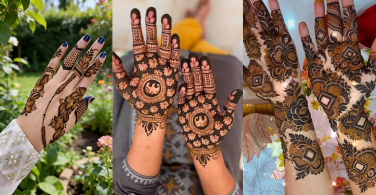 Minimal Mehndi Design की खूबसूरत मेहंदी डिजाइन
