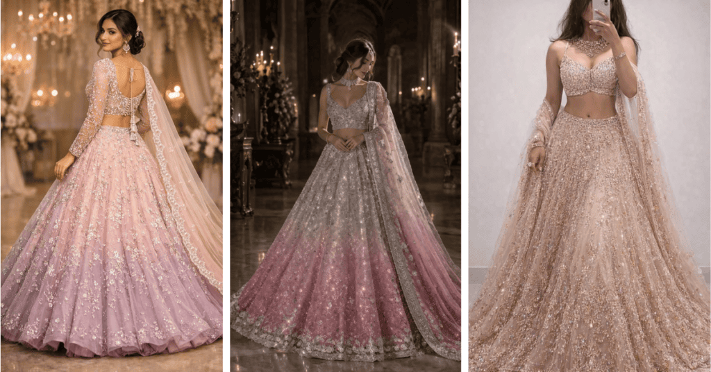 A-Line Lehenga Designs 2026: