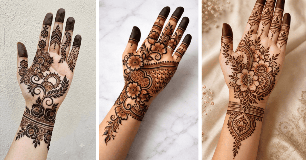 Palm Mehndi Design: