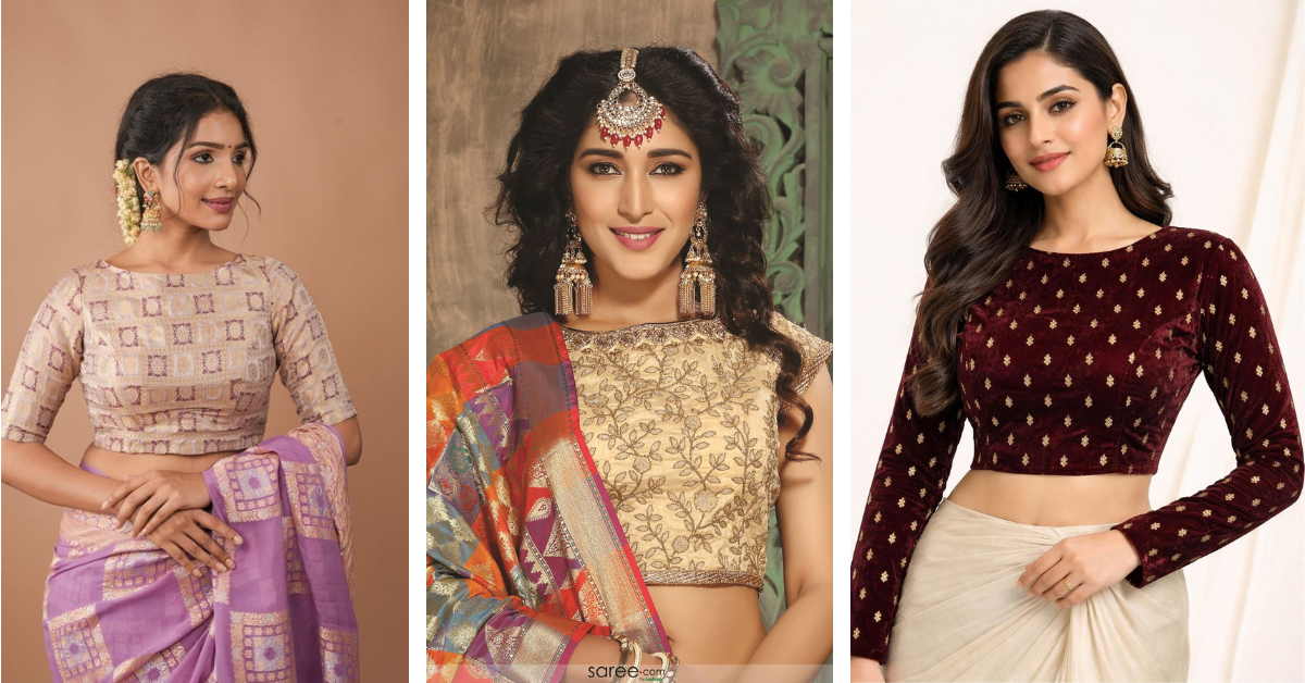 Boat Neck Choli