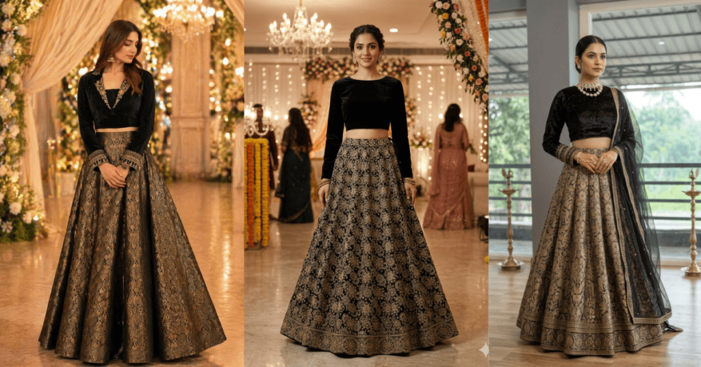 Crop Top Lehenga Designs 2026