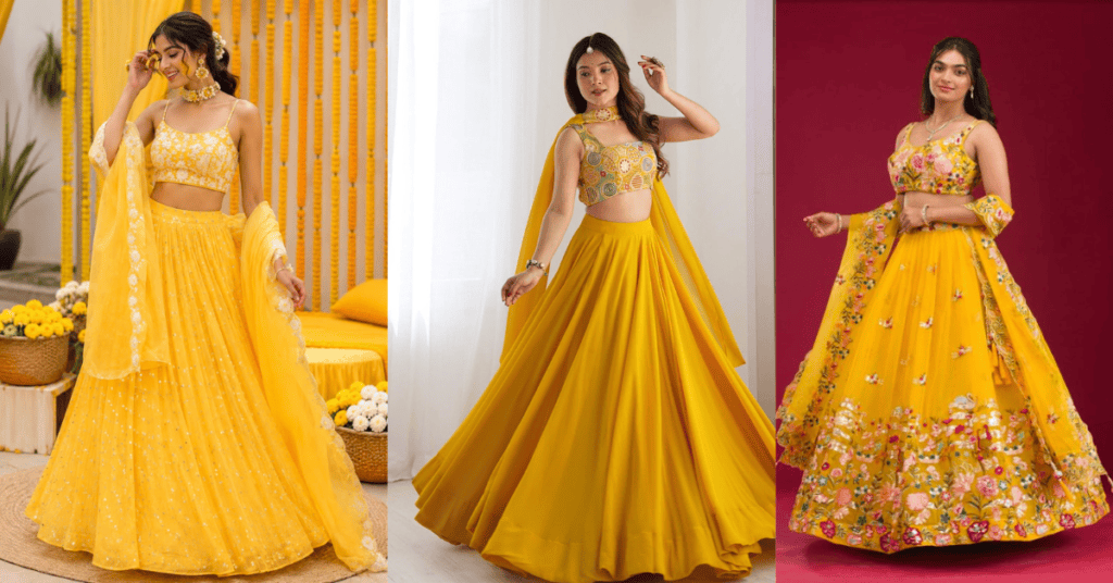 Haldi Lehenga Designs 2026