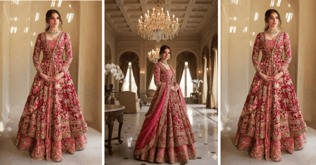 Jacket Lehenga Designs 2026 – Stylish Bridal and Wedding Lehenga