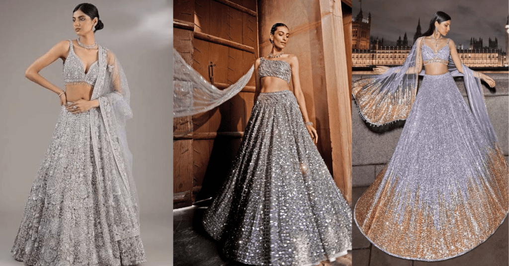 Sequin Lehenga