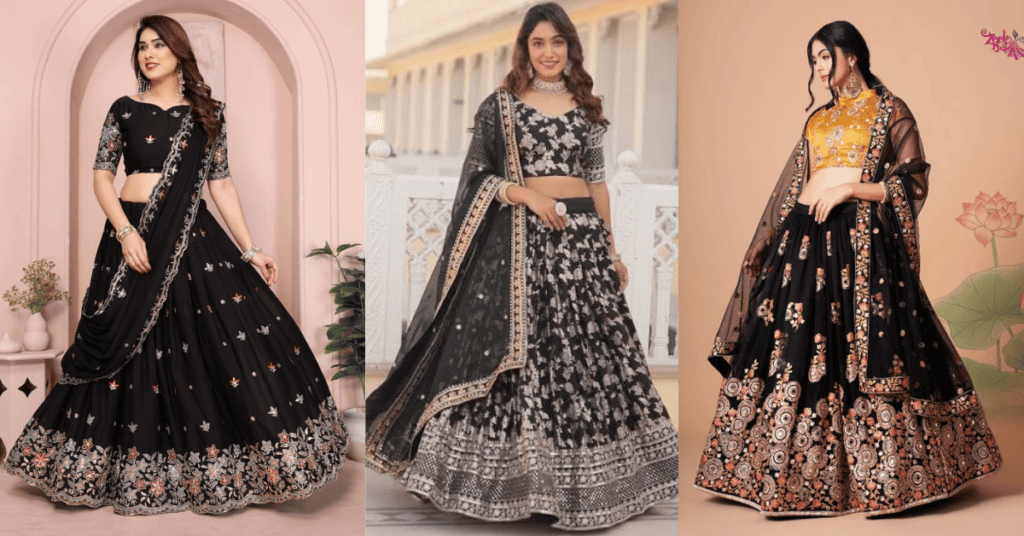 Sequin Lehenga