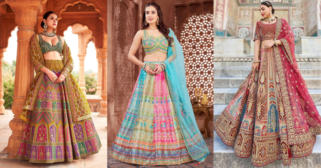 Multi Color Lehenga