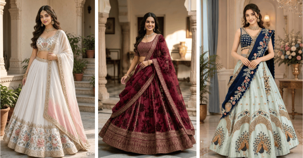 Umbrella Lehenga Designs 2026