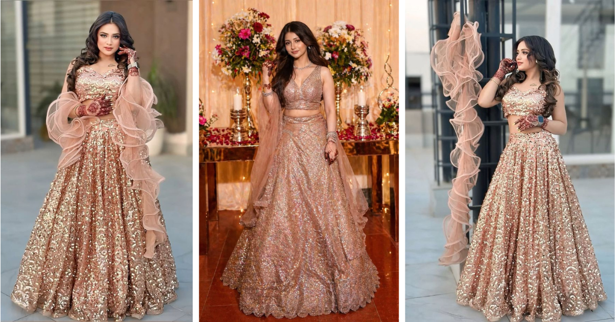 Sequin Lehenga Designs 2026: