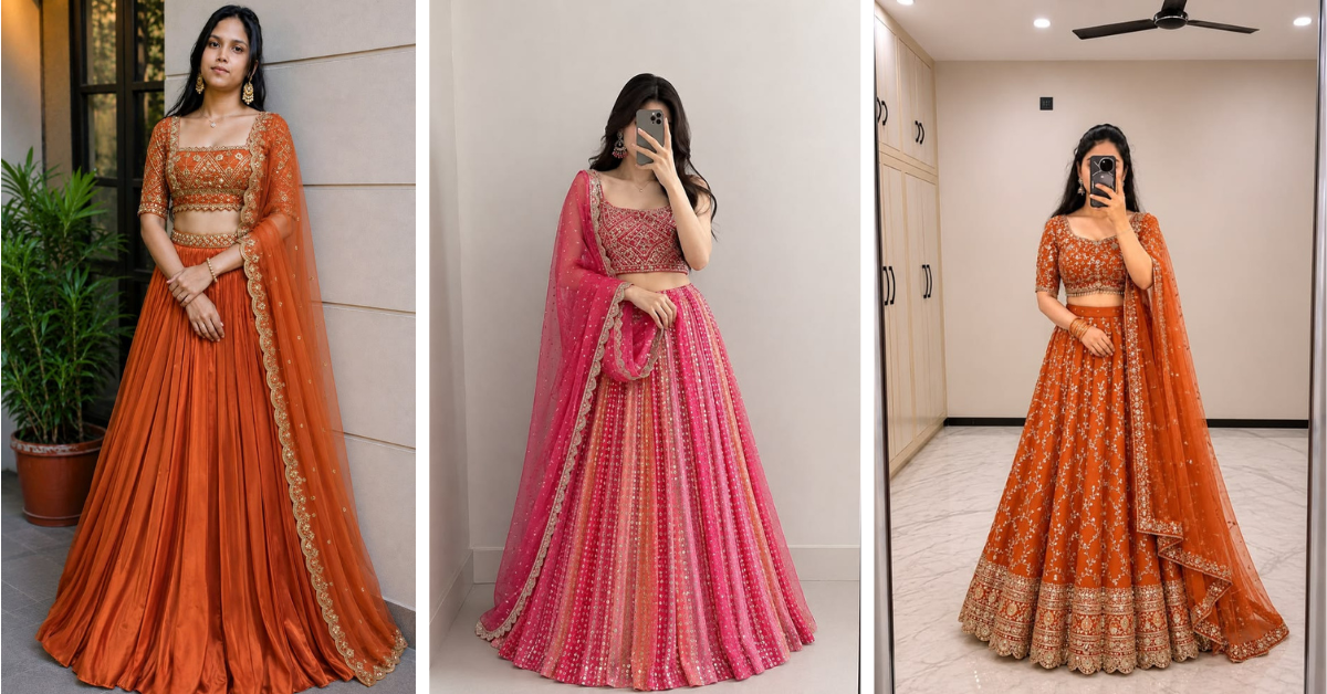 A-Line Lehenga Designs 2026