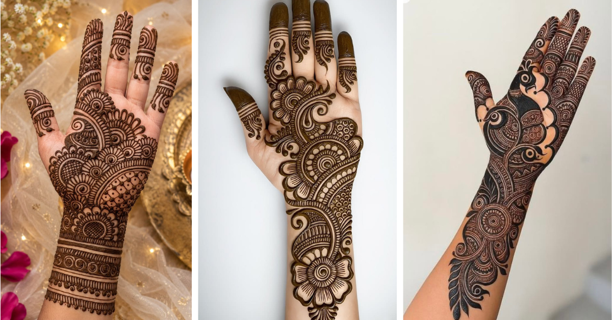 Palm Mehndi Design: