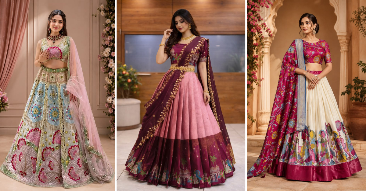 Unique Lehenga Design