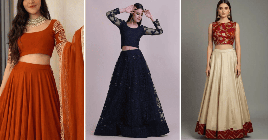 Boat Neck Choli