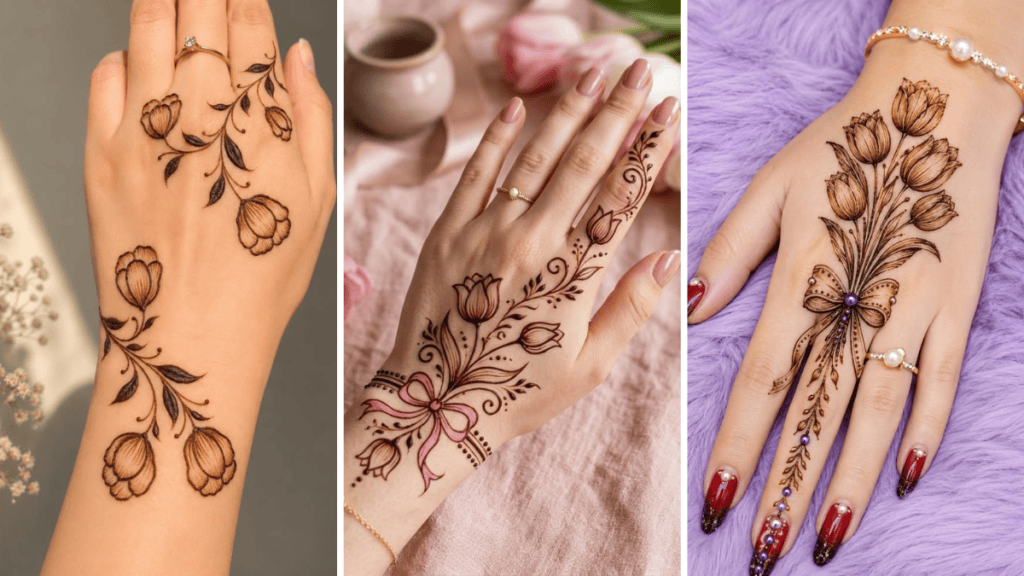 Floral Hands Mehndi
