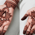 Lotus Mehndi Design | सिंपल और स्टाइलिश कमल मेहंदी डिज़ाइन