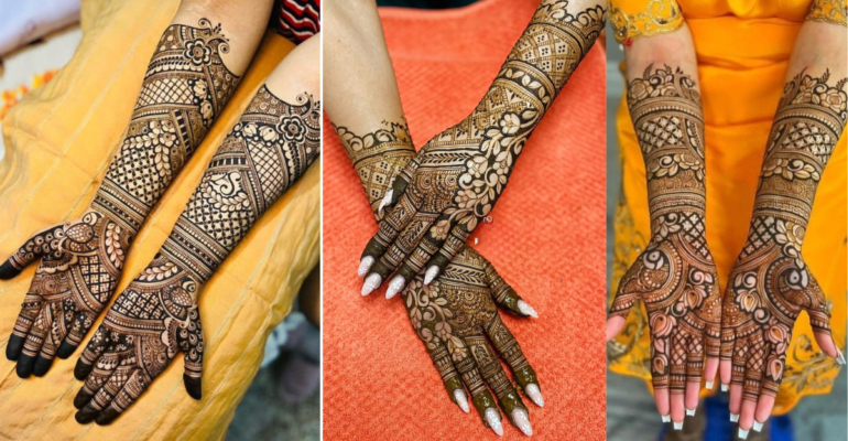 Bridal Mehndi 2026: दुल्हन के लिए यूनिक फुल हैंड मेहंदी डिज़ाइन