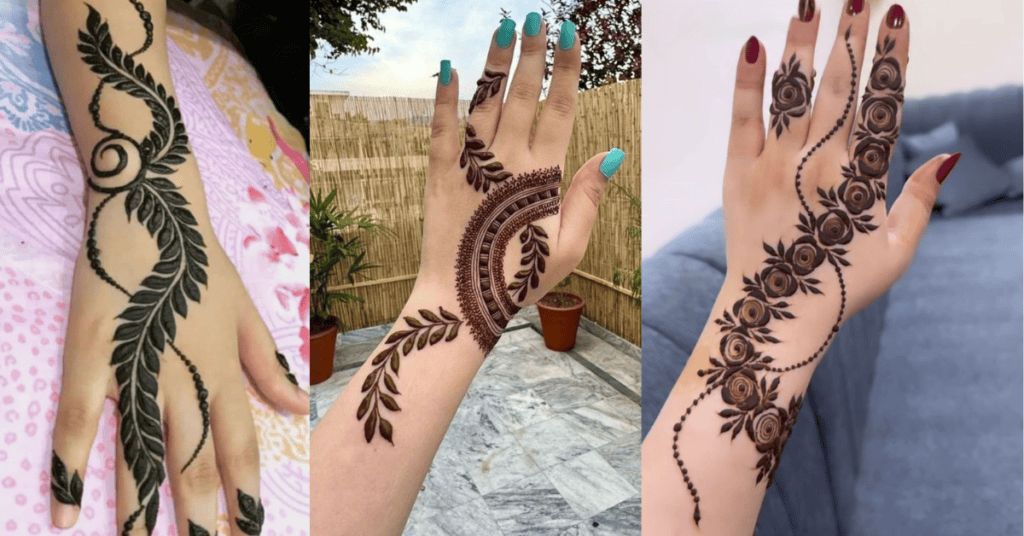 2026 के सबसे खूबसूरत Simple Mehndi Designs का कलेक्शन। फ्रंट हैंड, बैक हैंड, अरेबिक और स्टाइलिश मेहंदी डिज़ाइन हर खास अवसर के लिए।