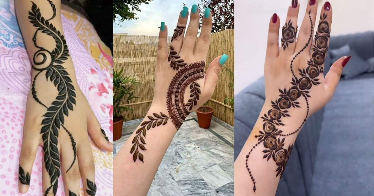 2026 के सबसे खूबसूरत Simple Mehndi Designs का कलेक्शन। फ्रंट हैंड, बैक हैंड, अरेबिक और स्टाइलिश मेहंदी डिज़ाइन हर खास अवसर के लिए।