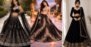 Black Lehenga Designs 2026: