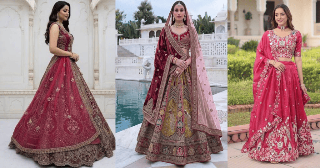 Organza Lehenga