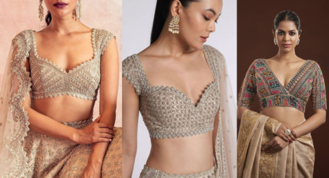 Stylish blouse designs latest for saree and lehenga