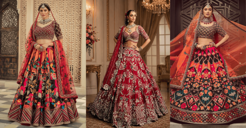 Floral Lehenga Designs 2026
