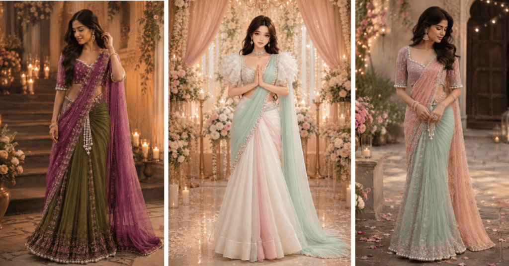 Trending saree Designs 2026