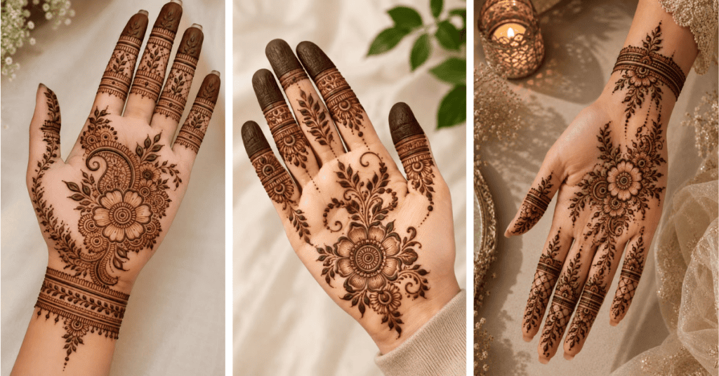 Half Hand Mehndi Designs 2026: