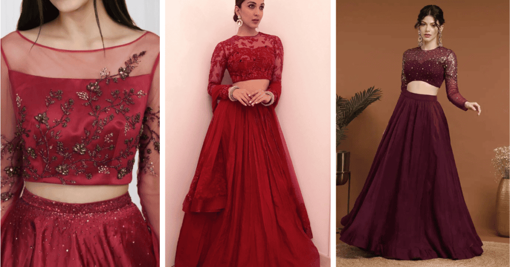 Boat Neck Choli