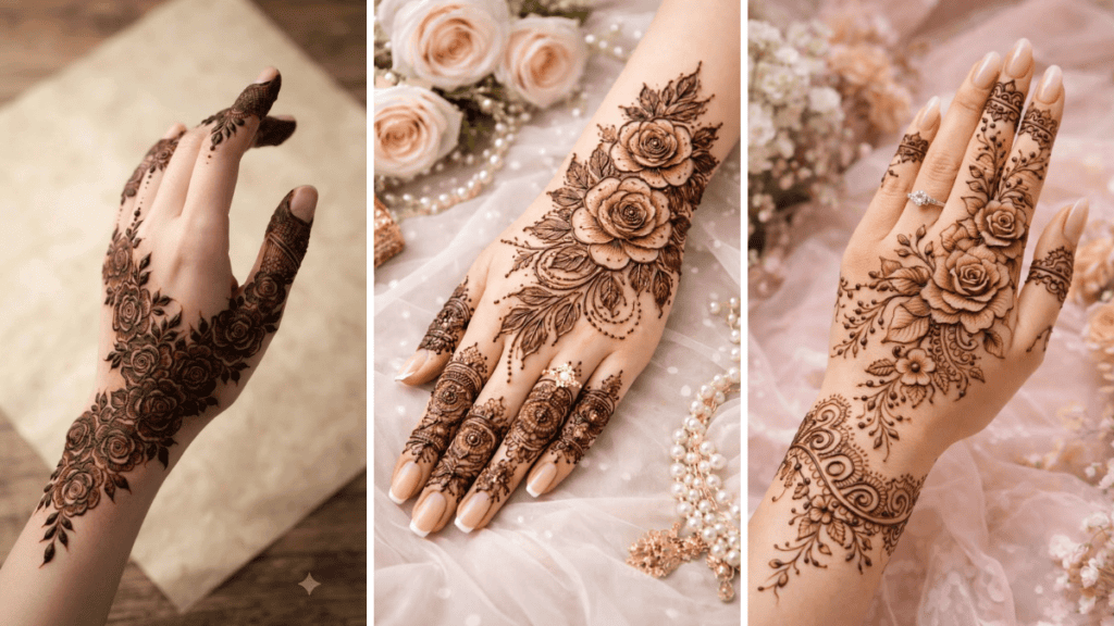 Floral Mehndi