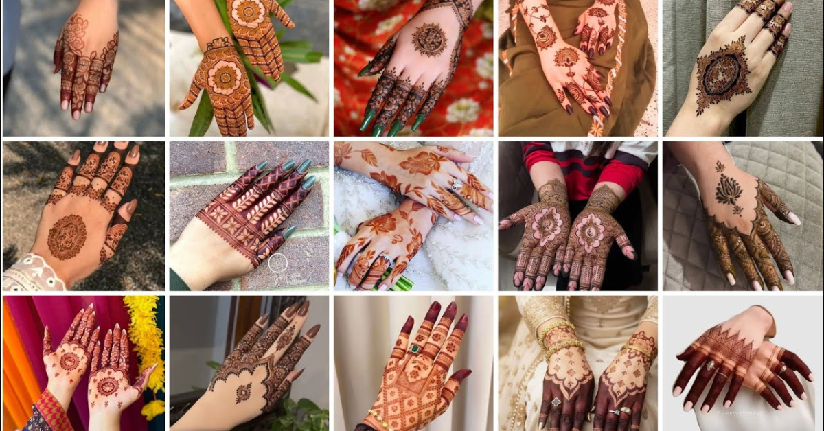 फिंगर मेहंदी डिज़ाइन | सिंपल और स्टाइलिश Finger Mehndi Design