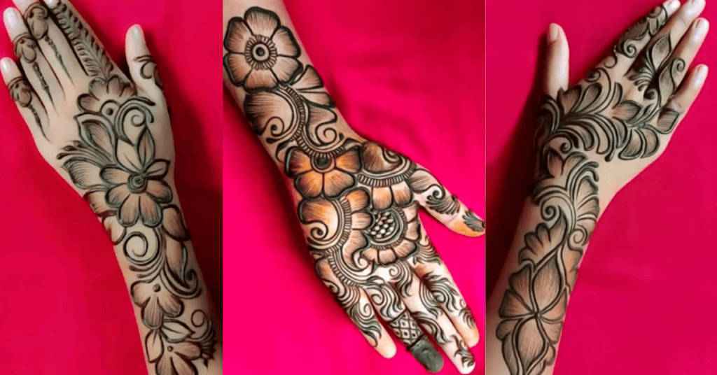 2026 के सबसे खूबसूरत Simple Mehndi Designs का कलेक्शन। फ्रंट हैंड, बैक हैंड, अरेबिक और स्टाइलिश मेहंदी डिज़ाइन हर खास अवसर के लिए।