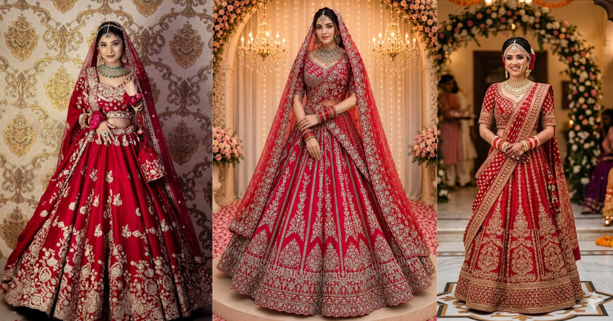 Bridal Lehenga 2026: दुल्हन के लिए लेटेस्ट डिज़ाइनर, रॉयल और स्टाइलिश वेडिंग लहंगा